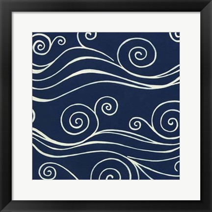 Framed Ocean Motifs III Print