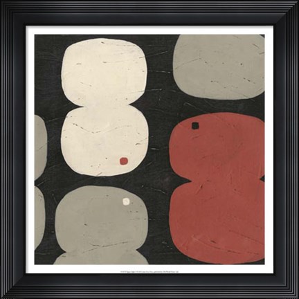 Framed Figure Eight I Print