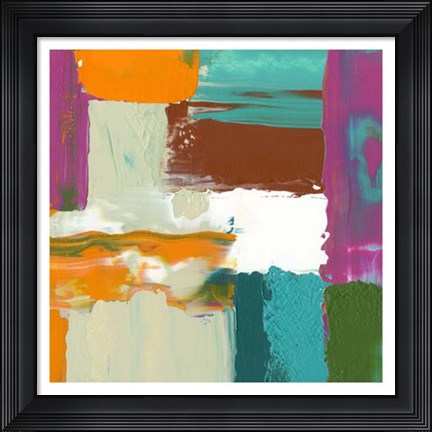 Framed Neon City III Print