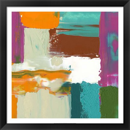 Framed Neon City III Print