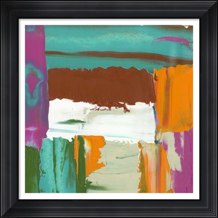 Framed Neon City IV Print