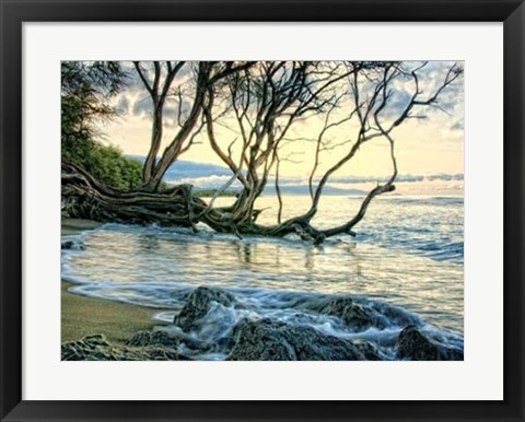 Framed Reaching for the Sea II Print