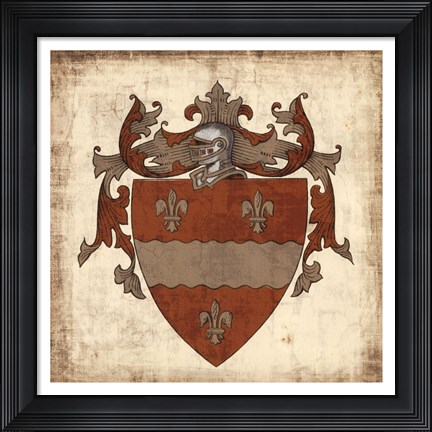 Framed Noble Heritage II Print