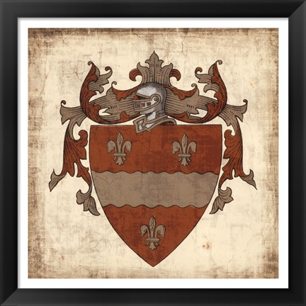 Framed Noble Heritage II Print