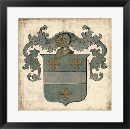 Framed Noble Heritage III Print