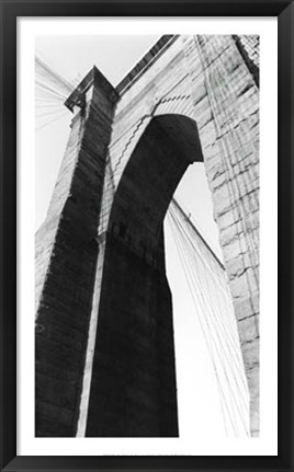 Framed Brooklyn Bridge I Print