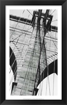 Framed Brooklyn Bridge III Print