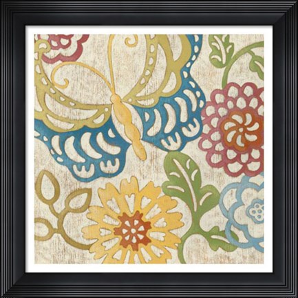 Framed Summer Song III Print