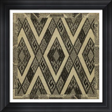 Framed Kuba Detail I Print