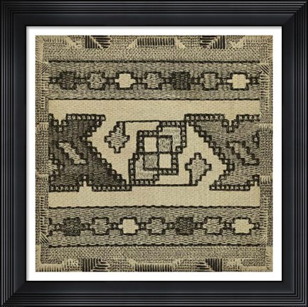 Framed Kuba Detail IV Print