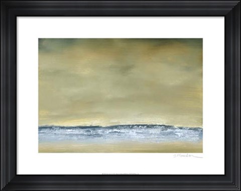 Framed Sea View II Print