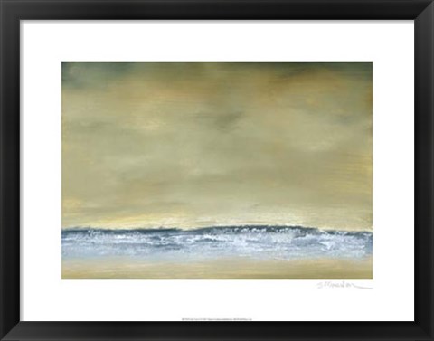 Framed Sea View II Print