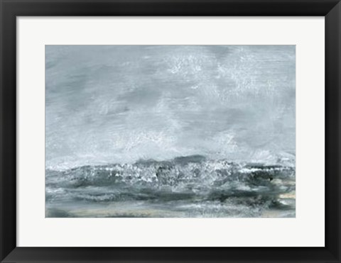 Framed Sea View III Print