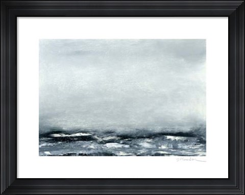 Framed Sea View IV Print
