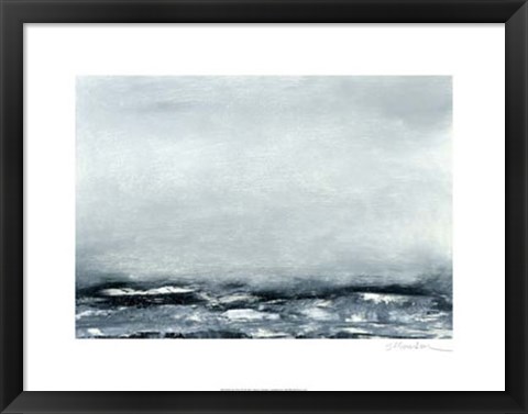 Framed Sea View IV Print