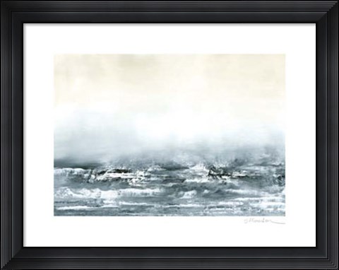 Framed Sea View V Print