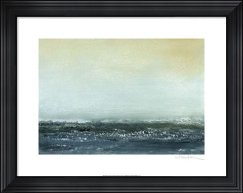 Framed Sea View VI Print
