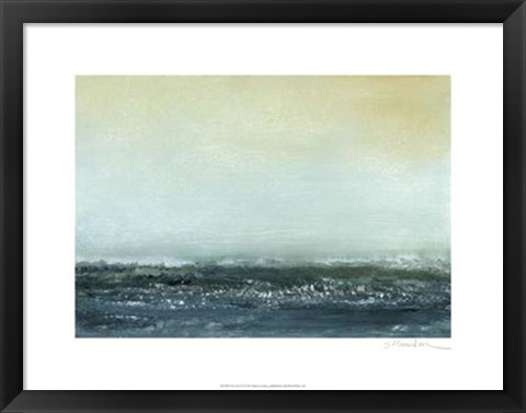 Framed Sea View VI Print