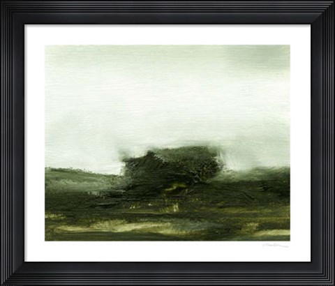 Framed Verdant II Print