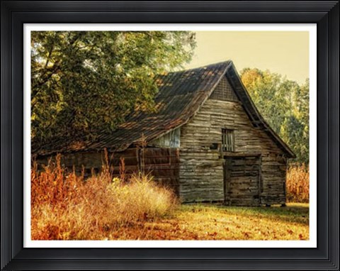 Framed Barn Loft Memories Print