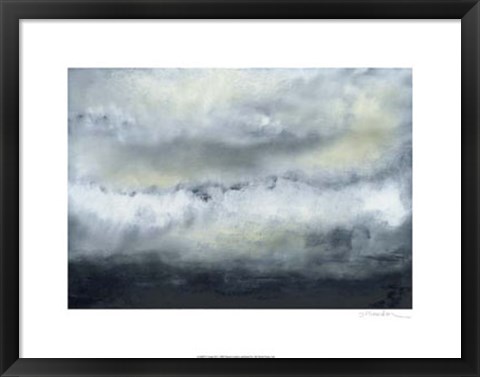 Framed Clouds V Print