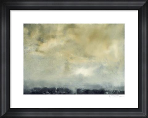Framed Clouds VI Print