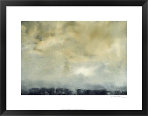 Framed Clouds VI Print