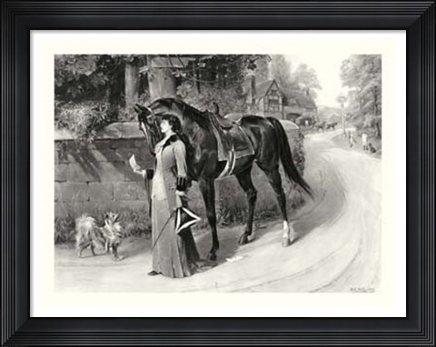 Framed Love Letter Print