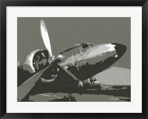 Framed Classic Aviation I Print