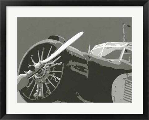 Framed Classic Aviation II Print