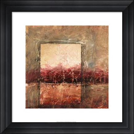 Framed Focal Illumination I Print