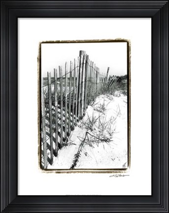 Framed Beach Scape II Print