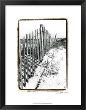 Framed Beach Scape II Print