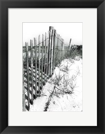 Framed Beach Scape II Print