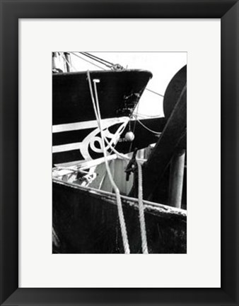 Framed Fishing Trawler III Print