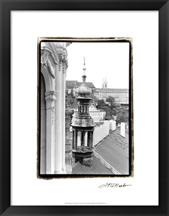 Framed Splendors of Prague I Print
