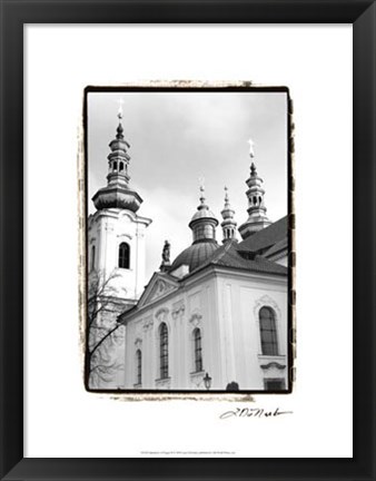 Framed Splendors of Prague II Print