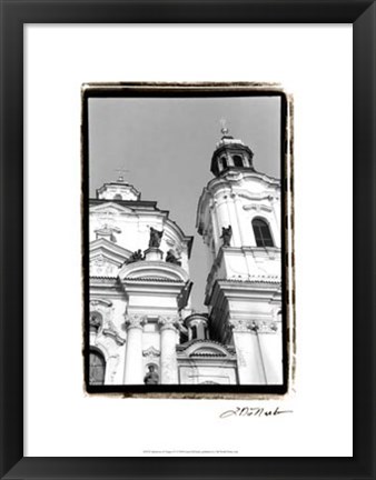 Framed Splendors of Prague IV Print