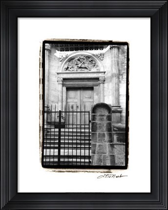 Framed Prague Passageway II Print