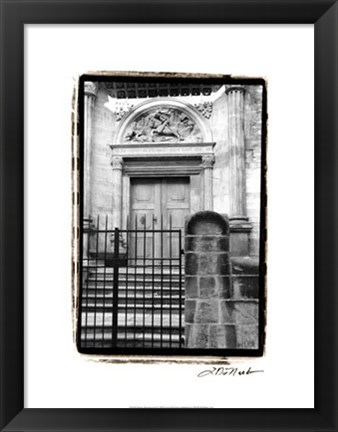 Framed Prague Passageway II Print