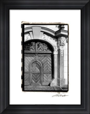 Framed Prague Passageway III Print