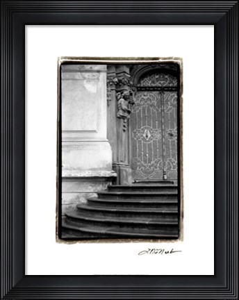 Framed Prague Passageway IV Print