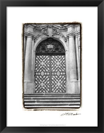 Framed Prague Passageway V Print