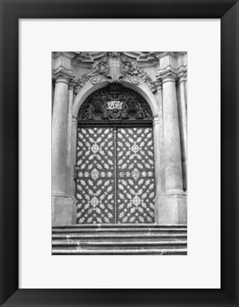 Framed Prague Passageway V Print