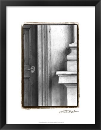 Framed Enduring Qualities II Print