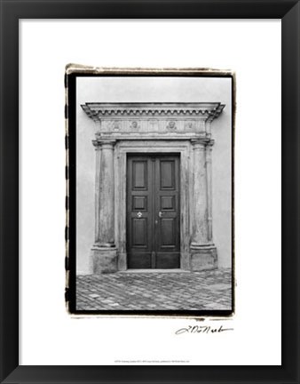Framed Enduring Qualities III Print