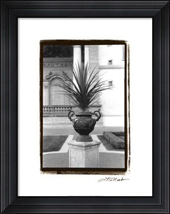 Framed Royal Urn I Print
