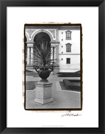 Framed Royal Urn II Print