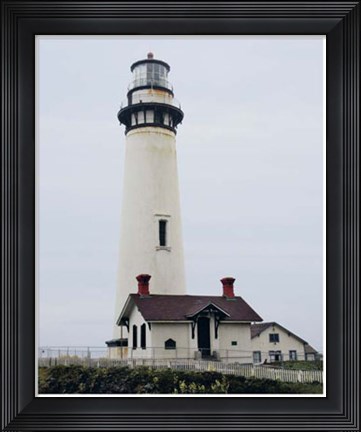 Framed Pigeon Point Lighthouse Print