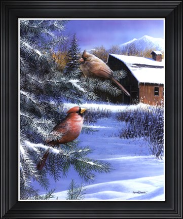 Framed Winter Day Print